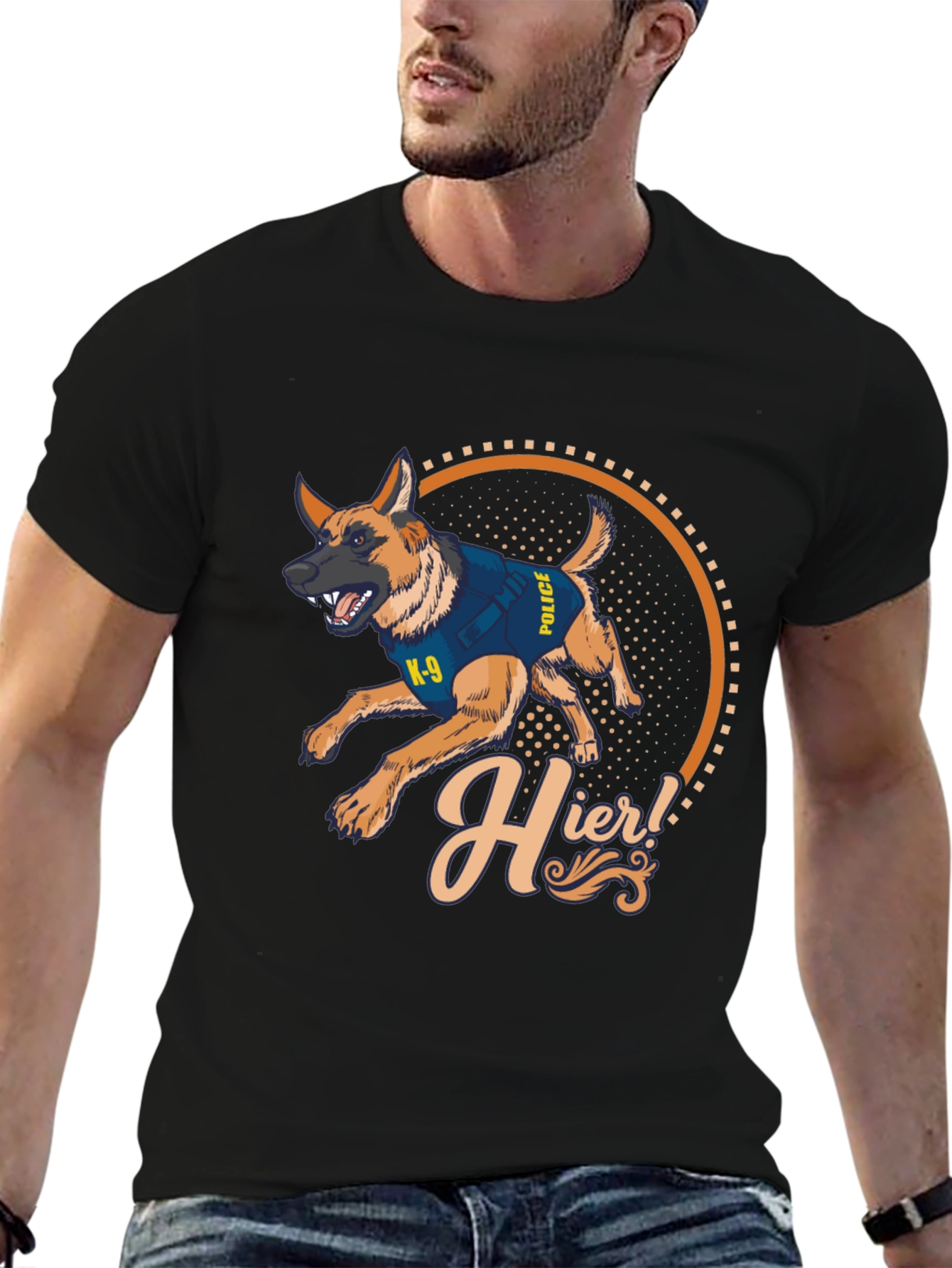 Police K-9 German Shepherd T-Shirt
