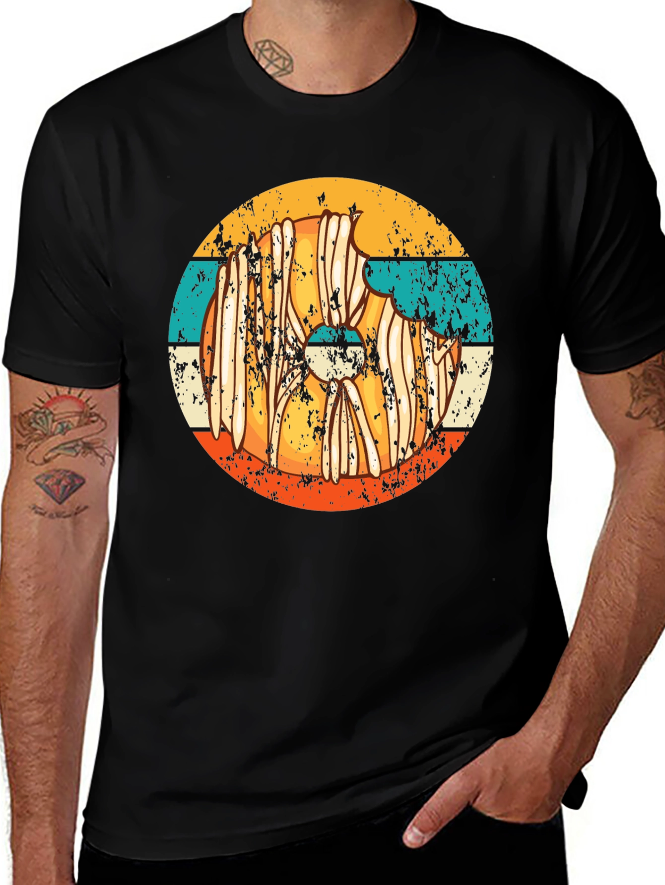 Retro Donut Graphic Tee