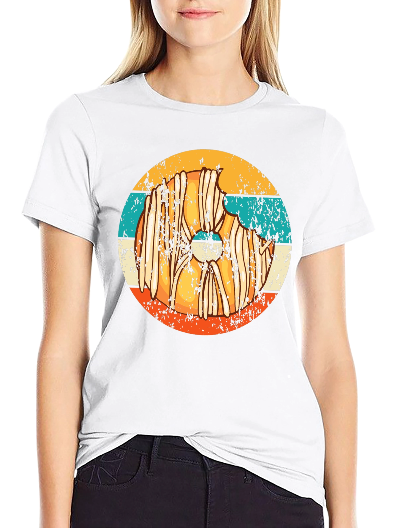 Retro Donut Graphic Tee