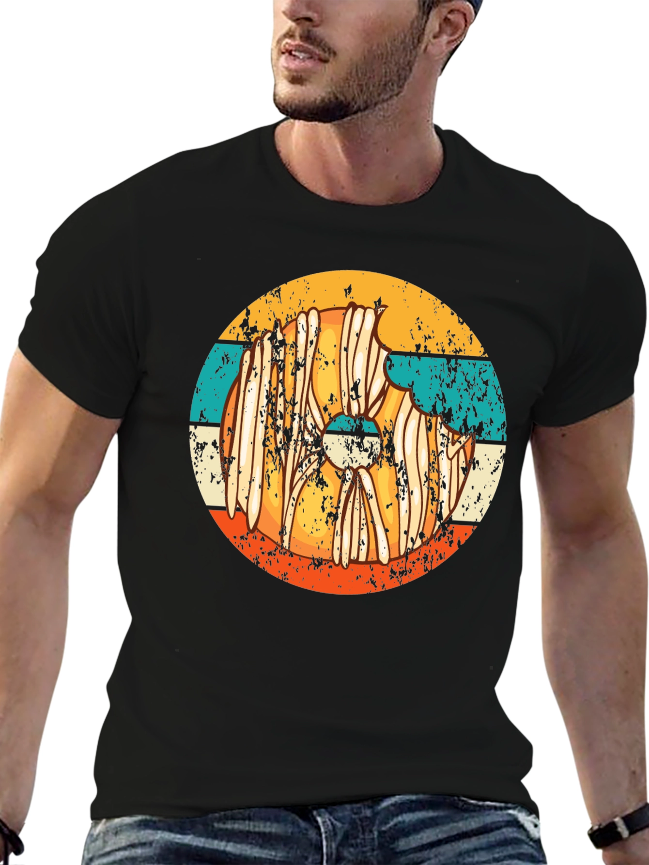 Retro Donut Graphic Tee