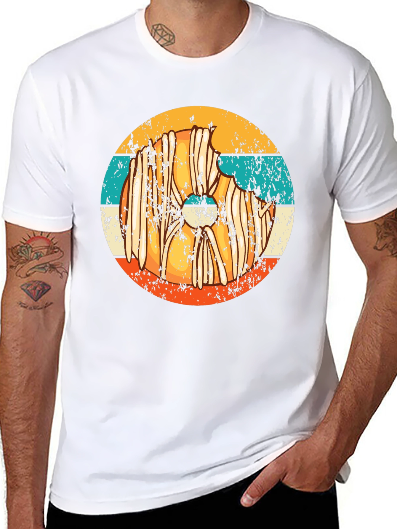 Retro Donut Graphic Tee