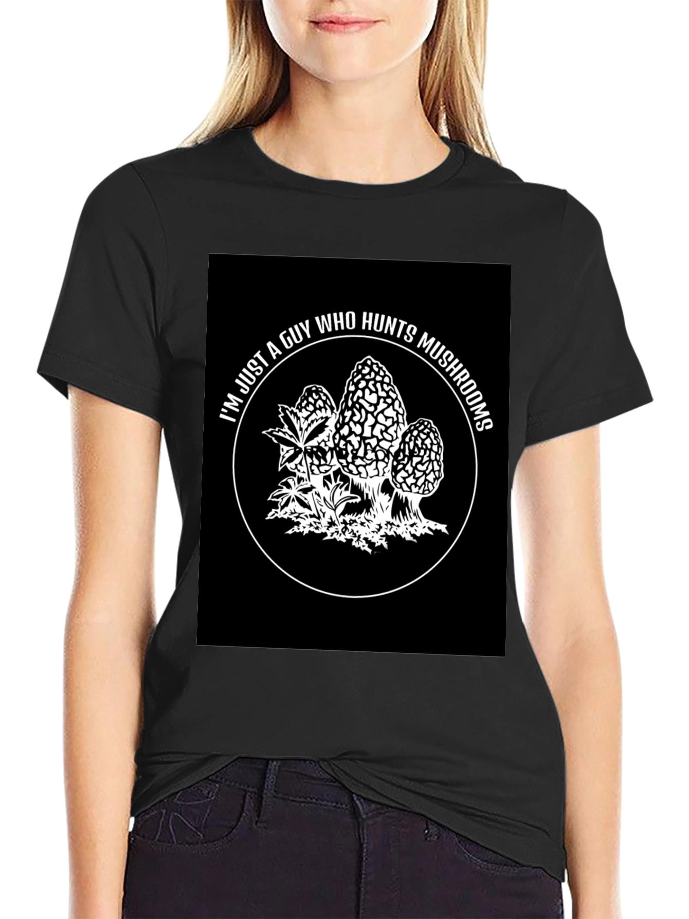 Mushroom Hunter Graphic Tee