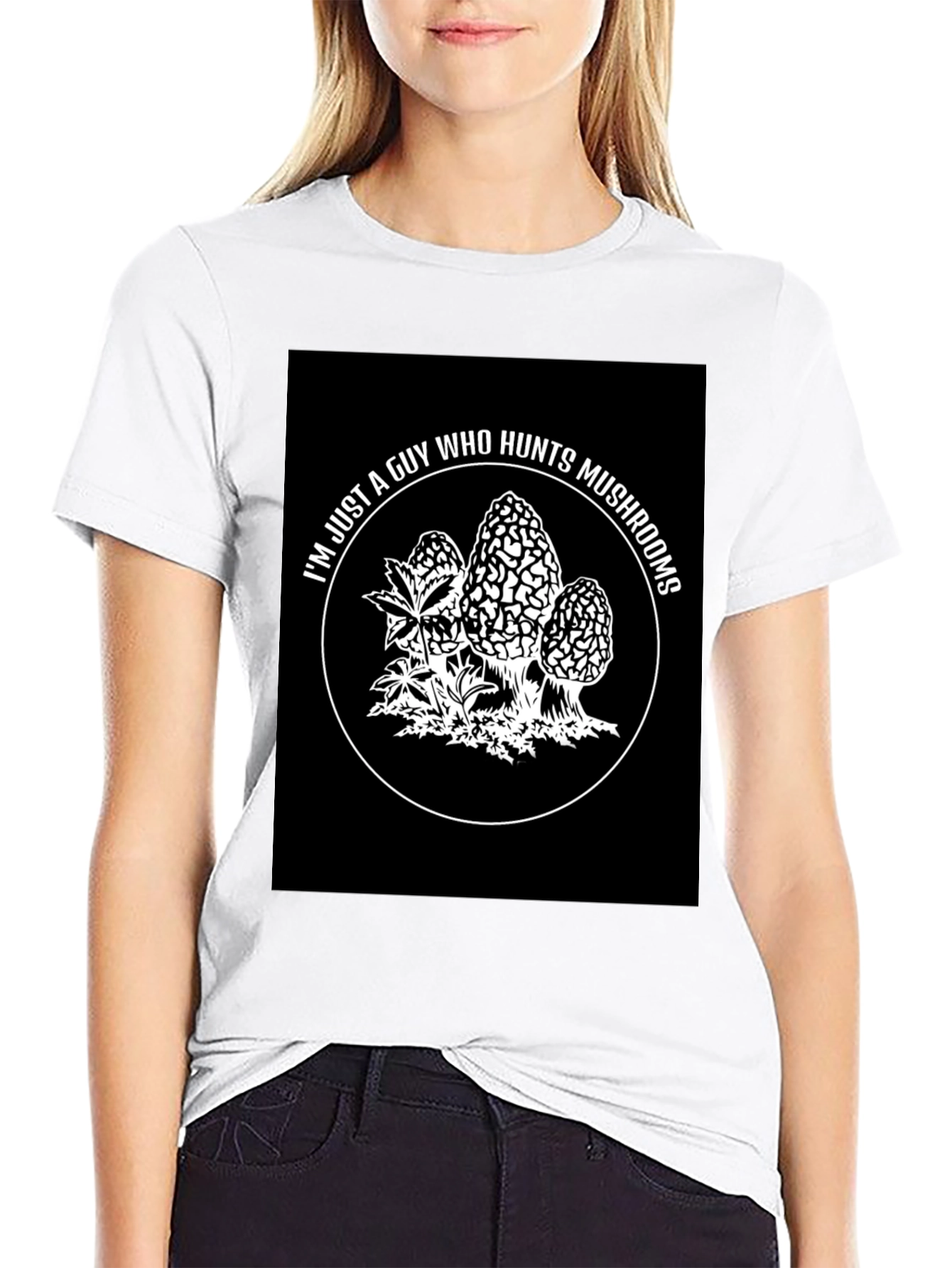Mushroom Hunter Graphic Tee