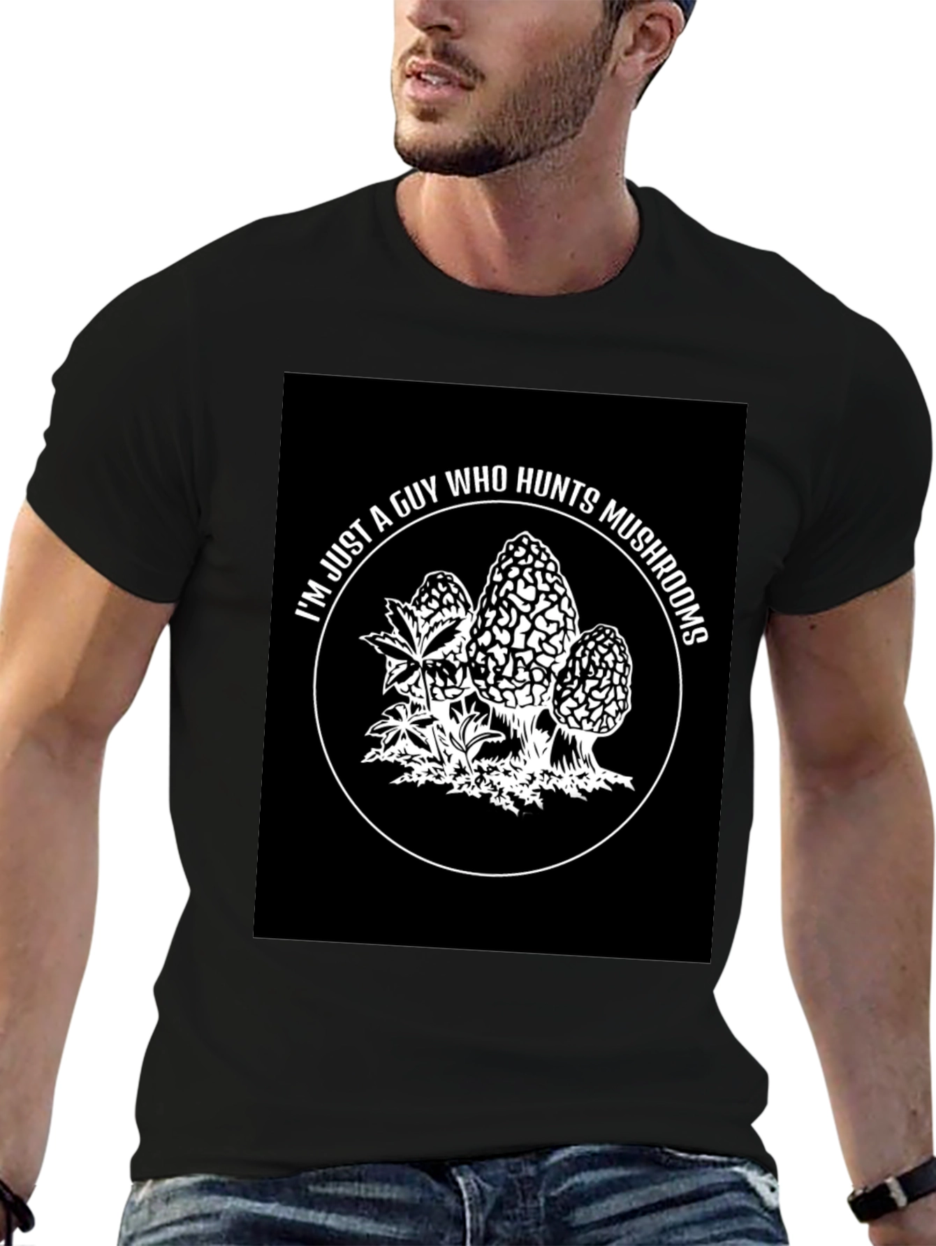 Mushroom Hunter Graphic Tee