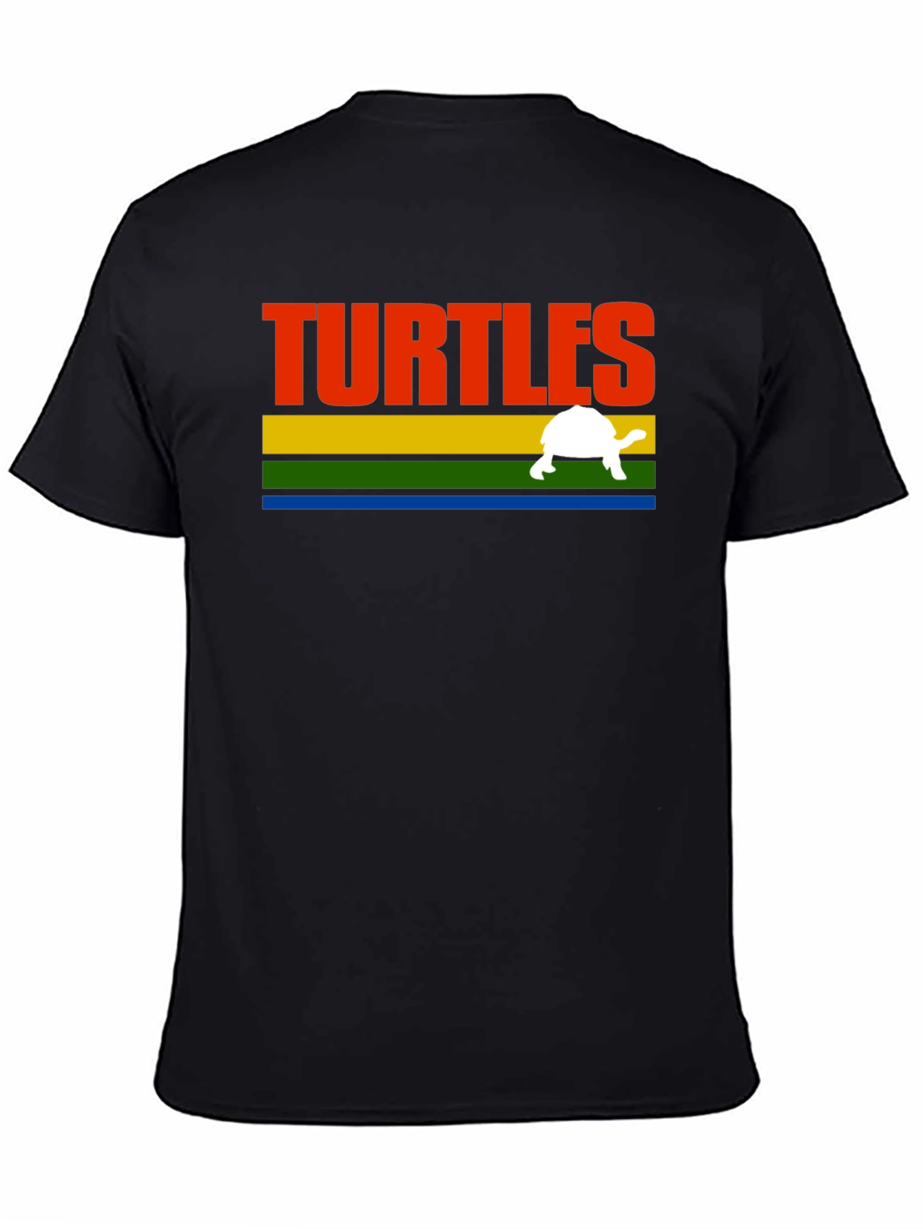 Retro Turtles T-Shirt - Black