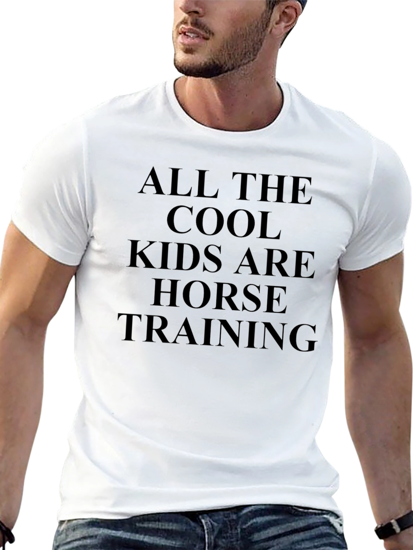 Cool Kids Horse Training Black T-Shirt