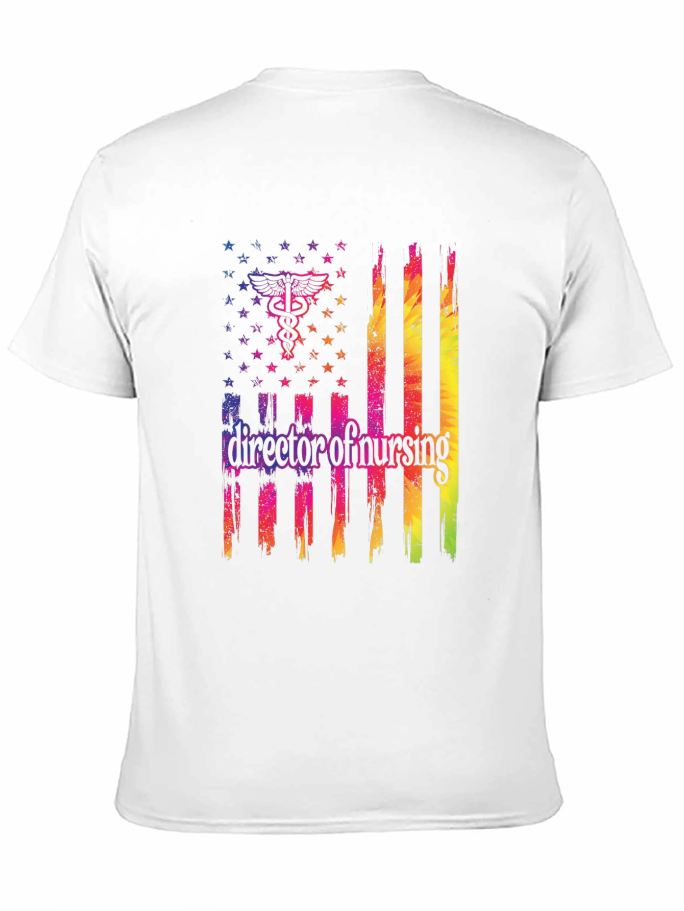 Director of Nursing American Flag Graphic Tee