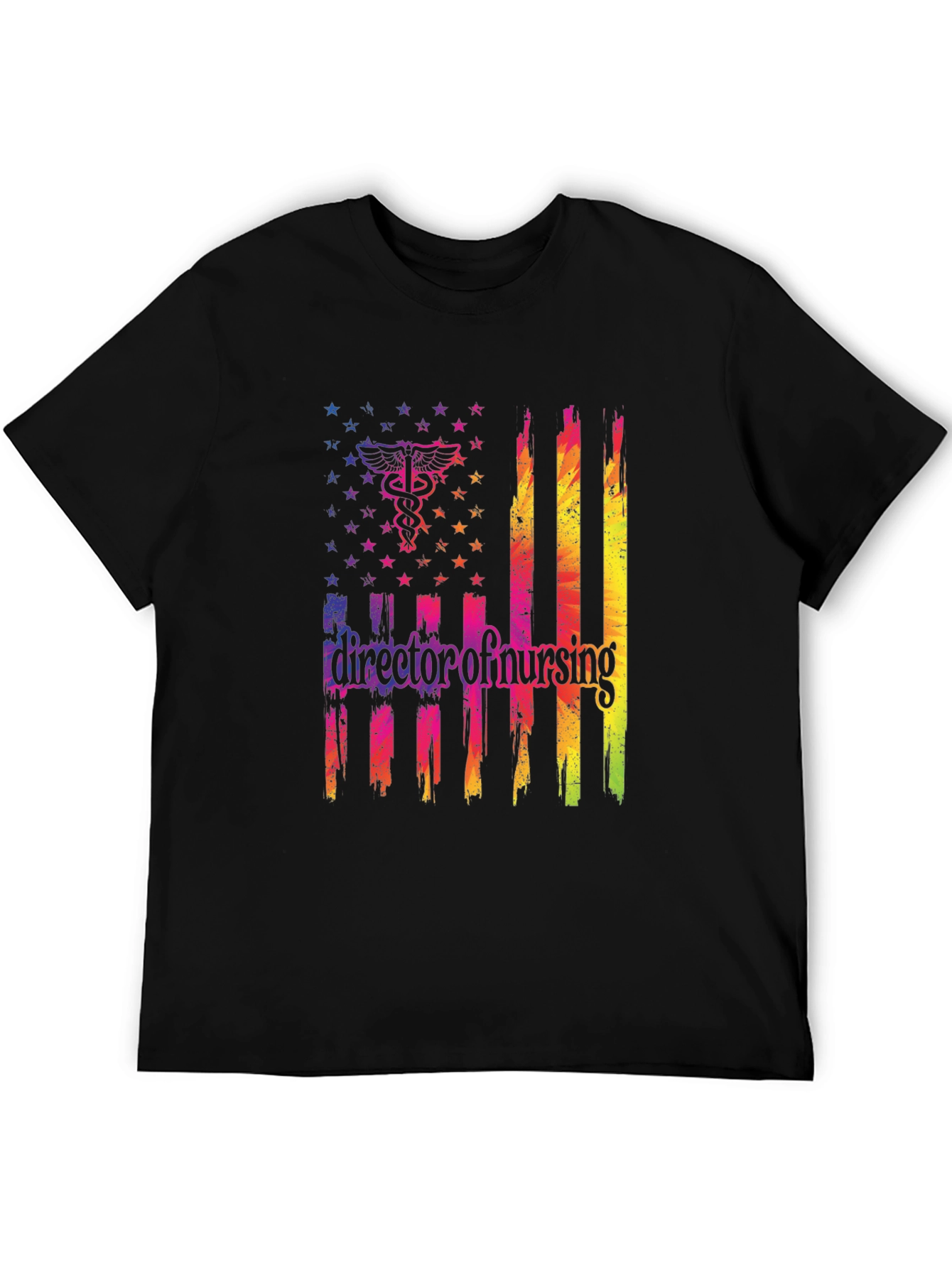 Director of Nursing American Flag Graphic Tee