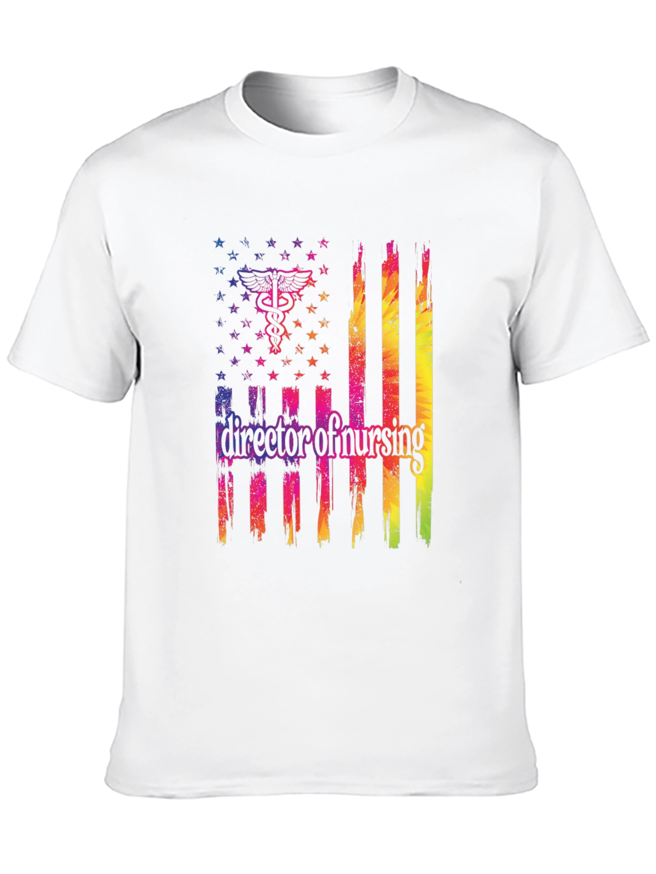 Director of Nursing American Flag Graphic Tee