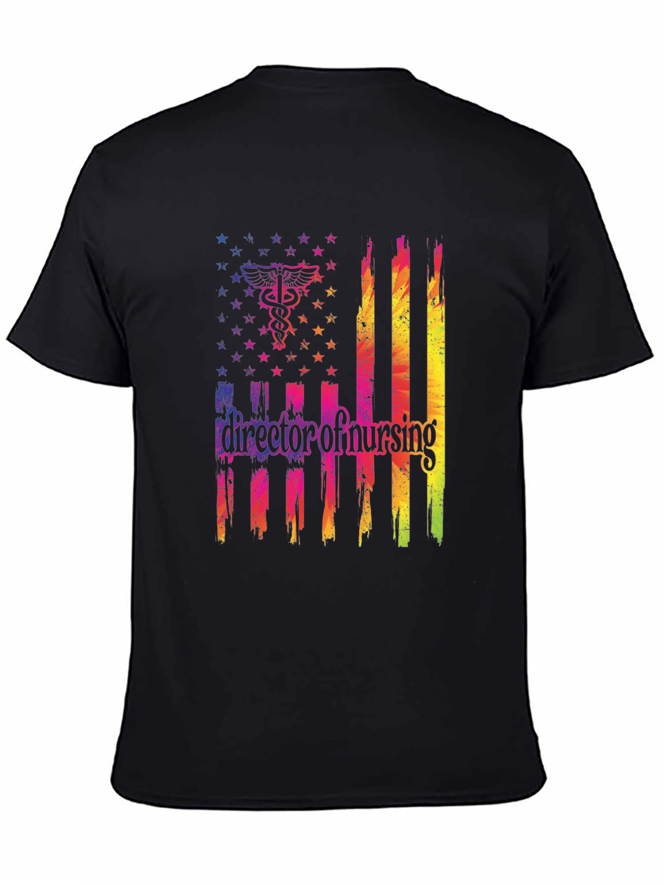 Director of Nursing American Flag Graphic Tee