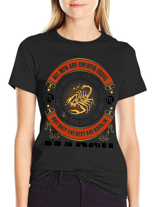All Men Are Created Equal Best Born in March T-Shirt