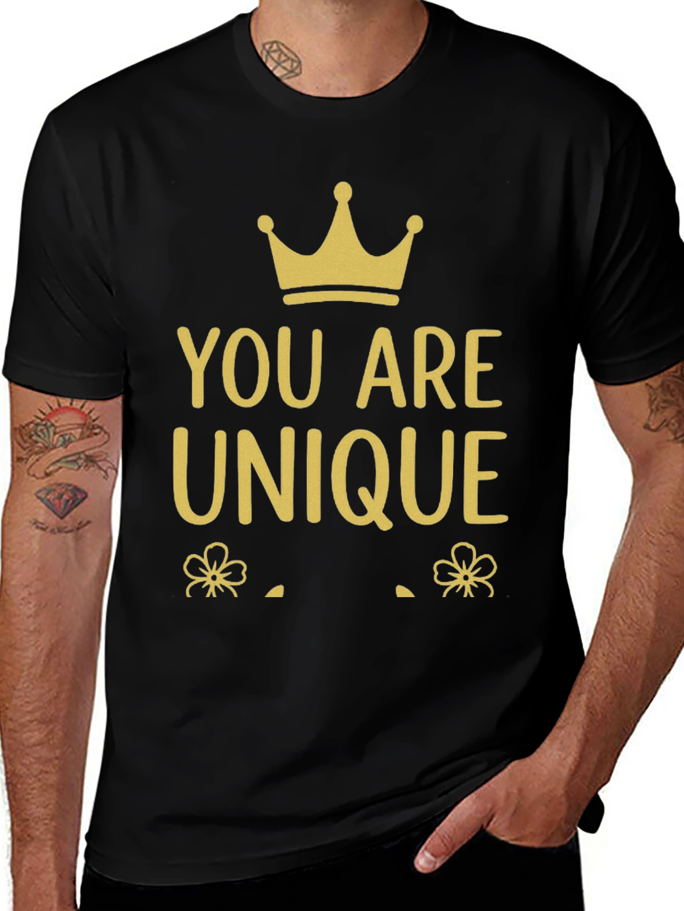 You Are Unique Graphic T-Shirt