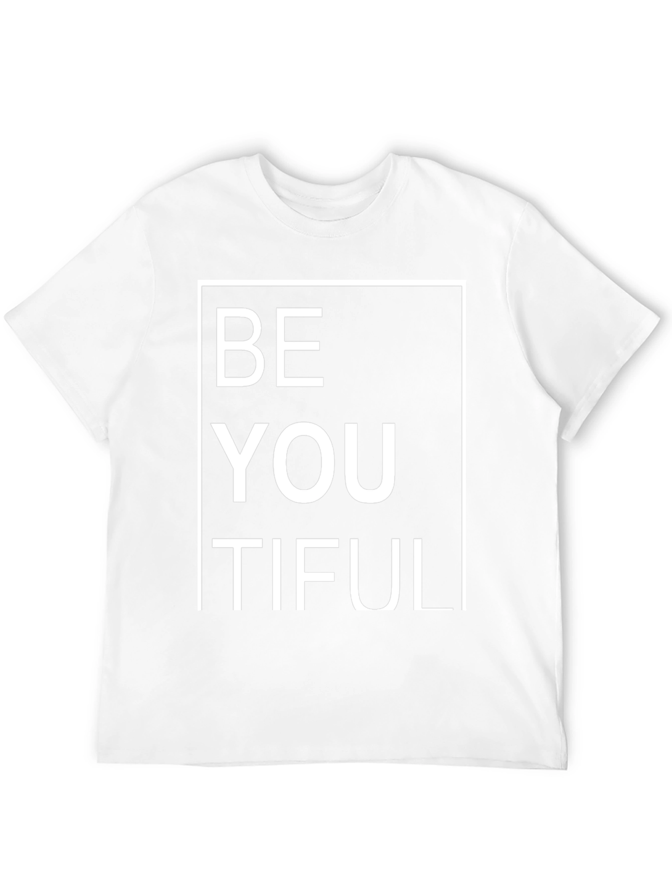 BeYOUtiful Black Graphic T-Shirt