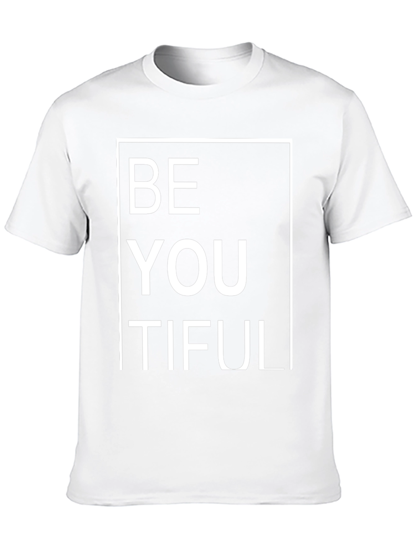 BeYOUtiful Black Graphic T-Shirt