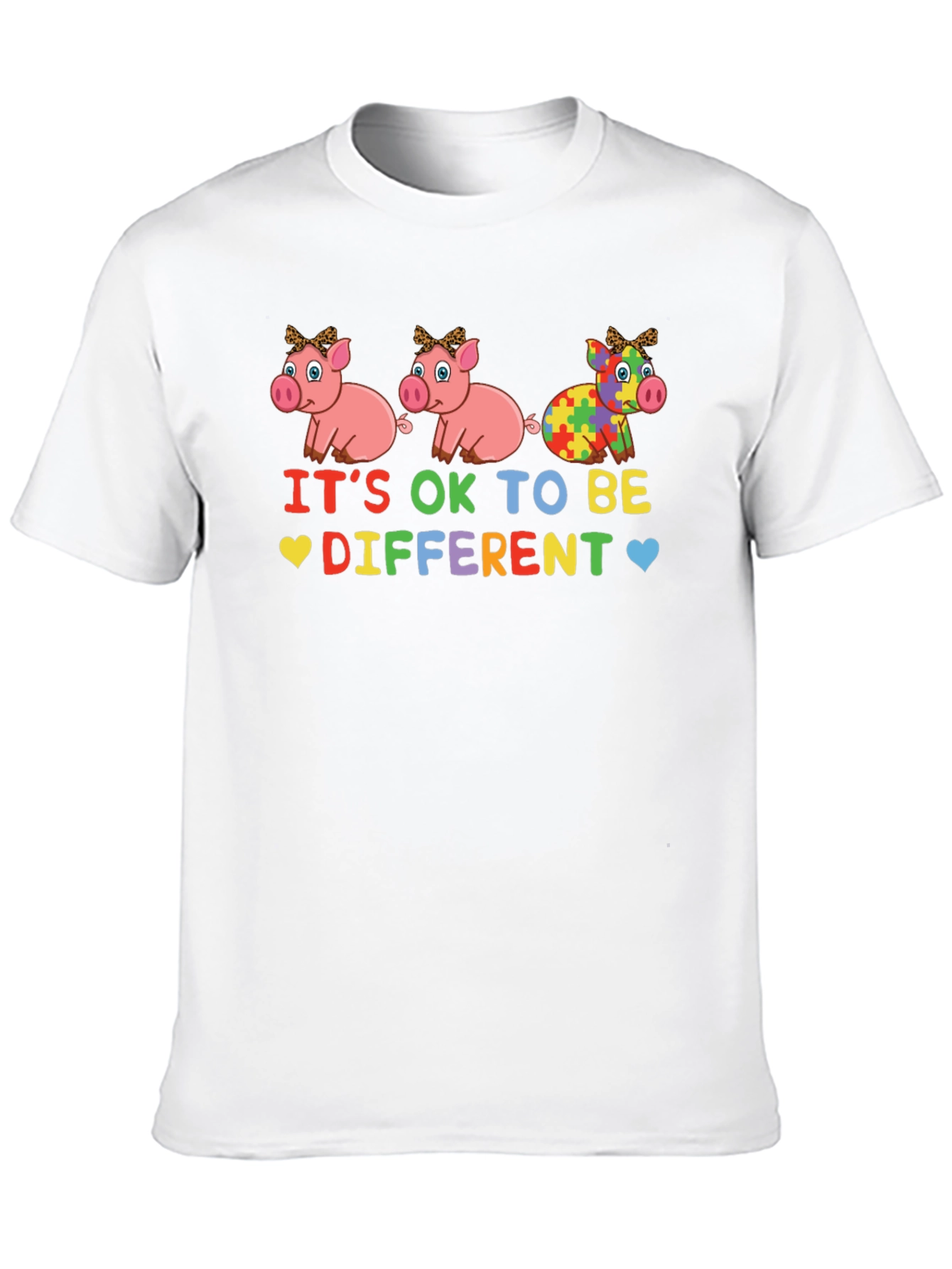 Its OK to Be Different Autism Awareness T-Shirt