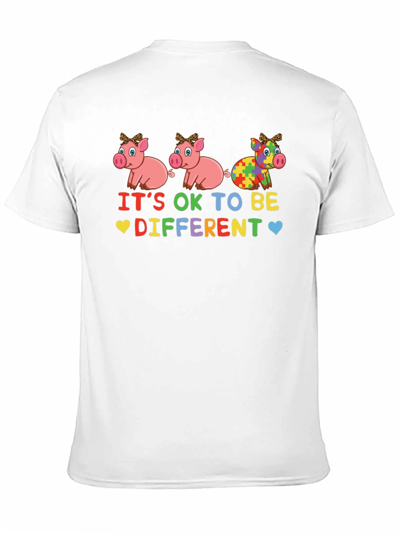 Its OK to Be Different Autism Awareness T-Shirt