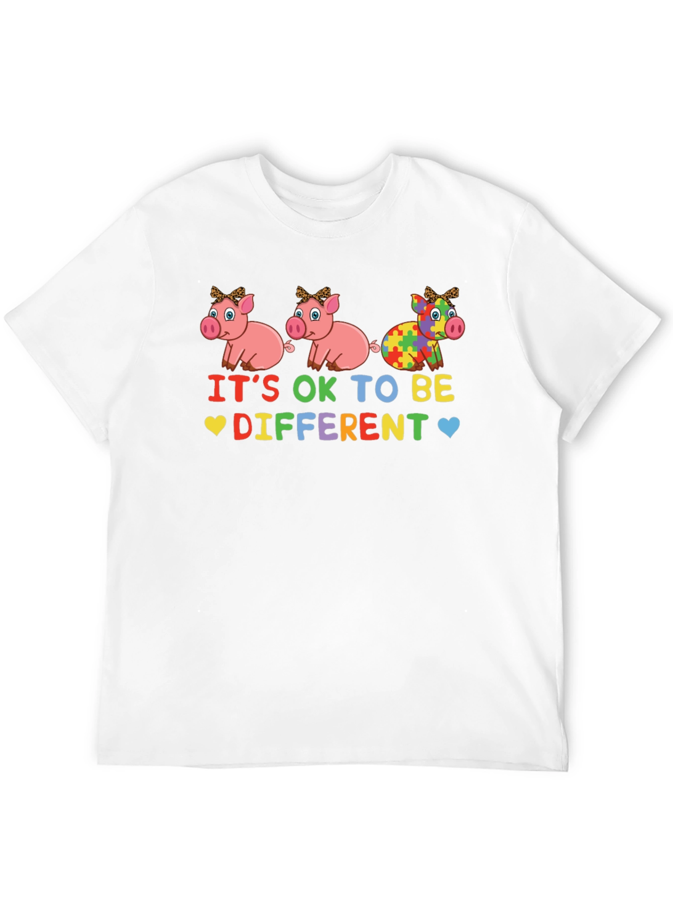 Its OK to Be Different Autism Awareness T-Shirt