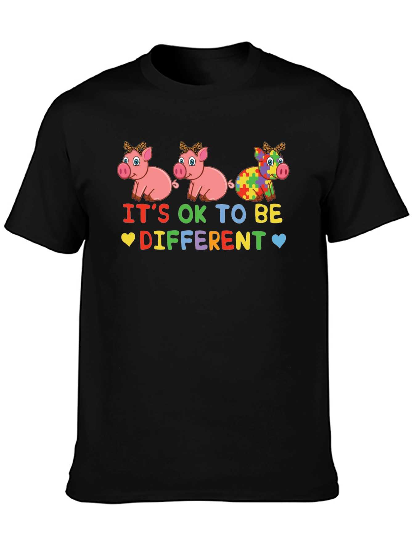 Its OK to Be Different Autism Awareness T-Shirt