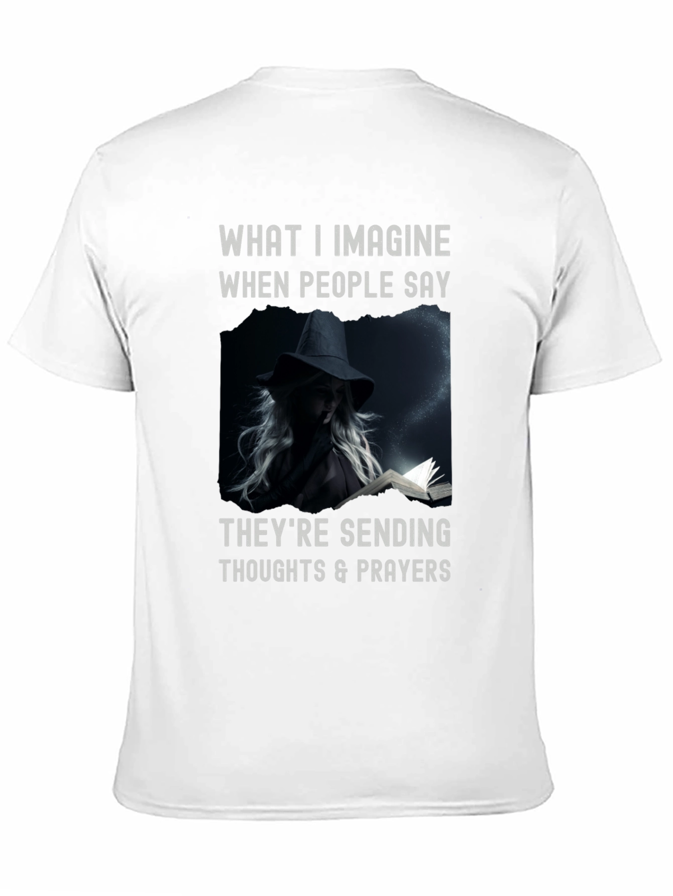 Witchcraft Tee: Thoughts & Prayers Graphic T-Shirt