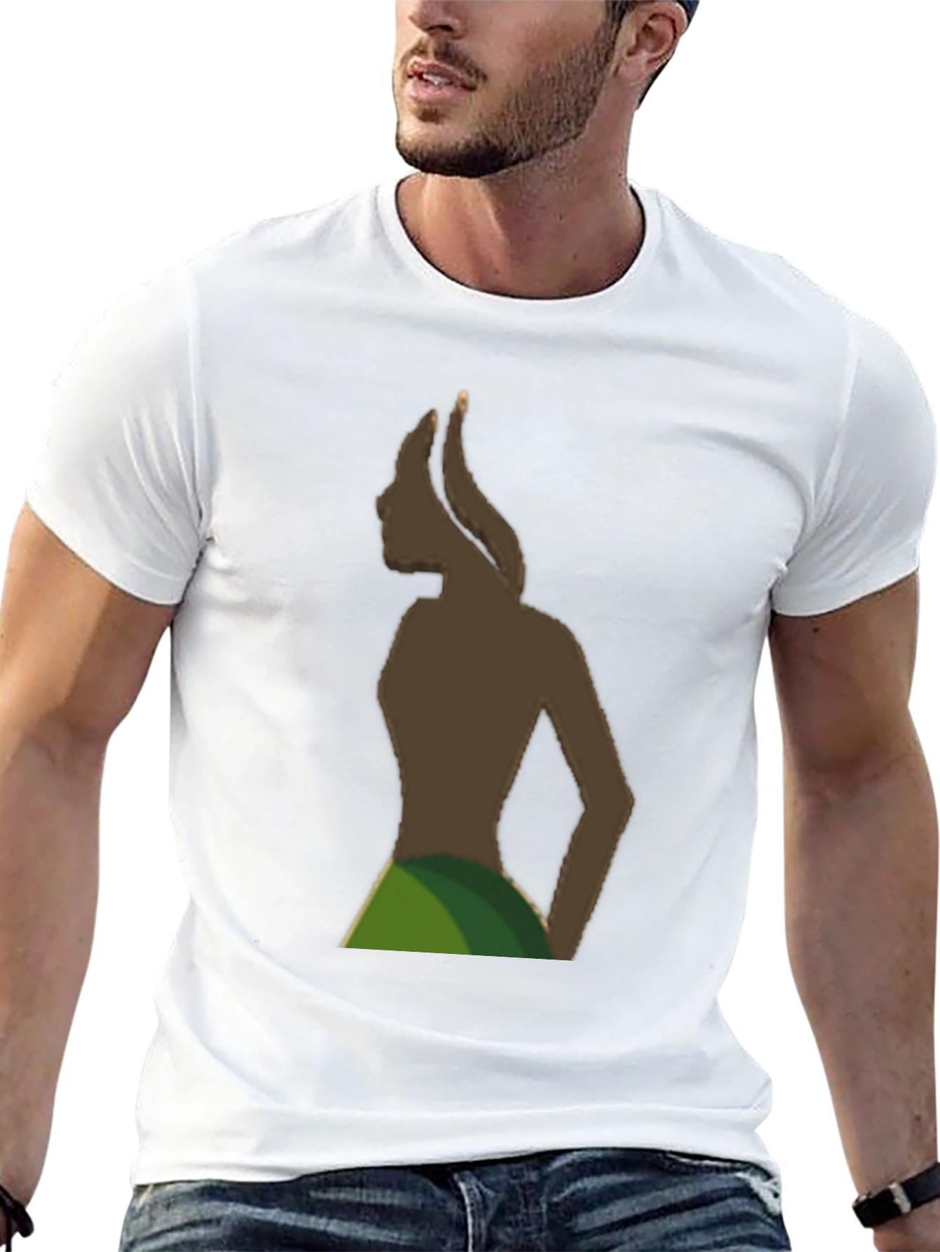 Silhouette Graphic T-Shirt - Modern Style