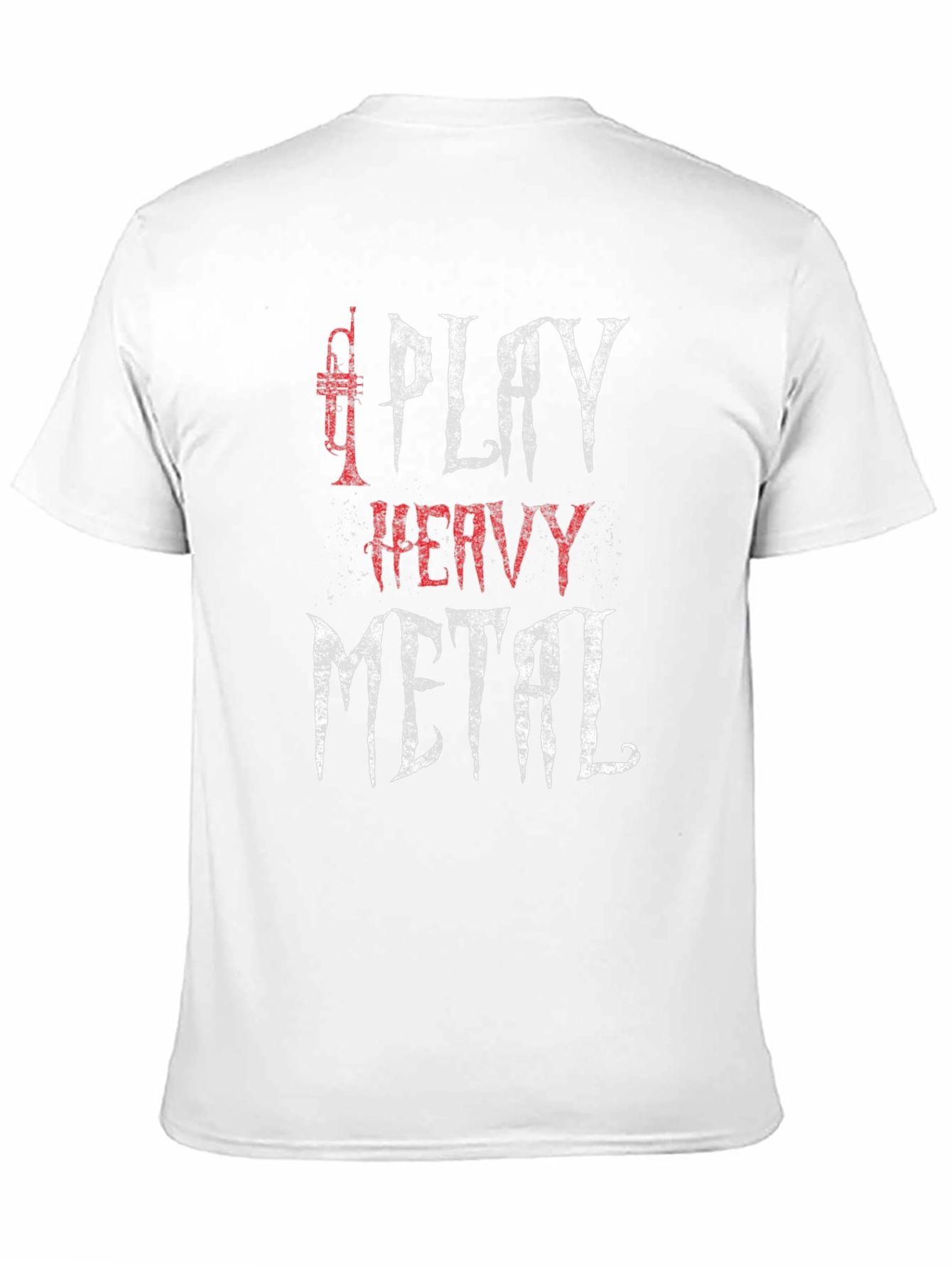 Play Heavy Metal T-Shirt - Trumpet Graphic Tee
