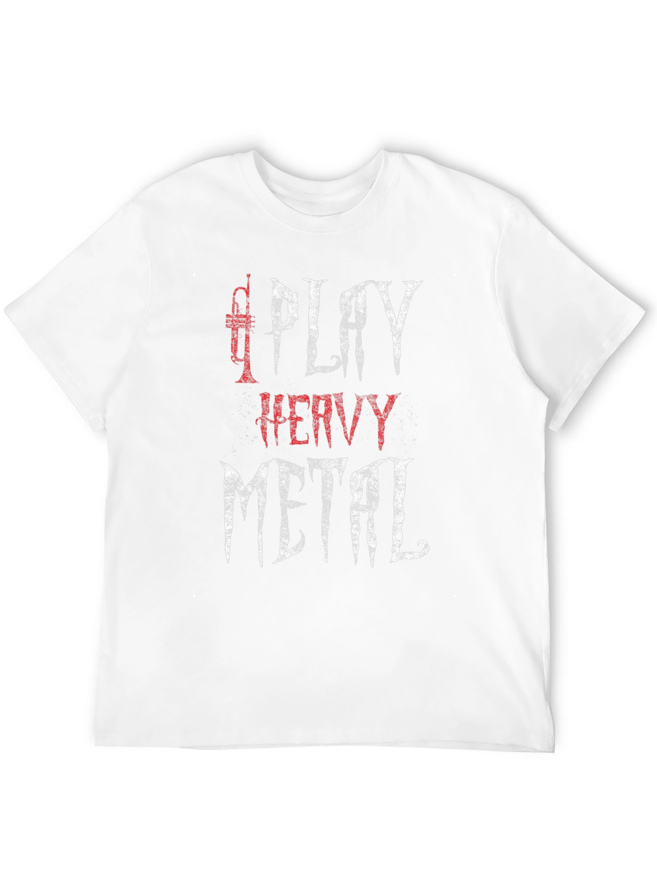 Play Heavy Metal T-Shirt - Trumpet Graphic Tee