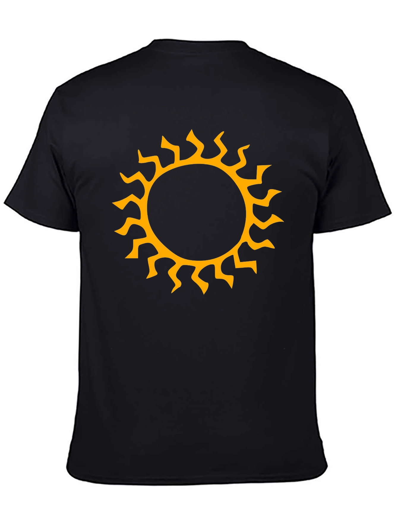 Sun Graphic Black T-Shirt