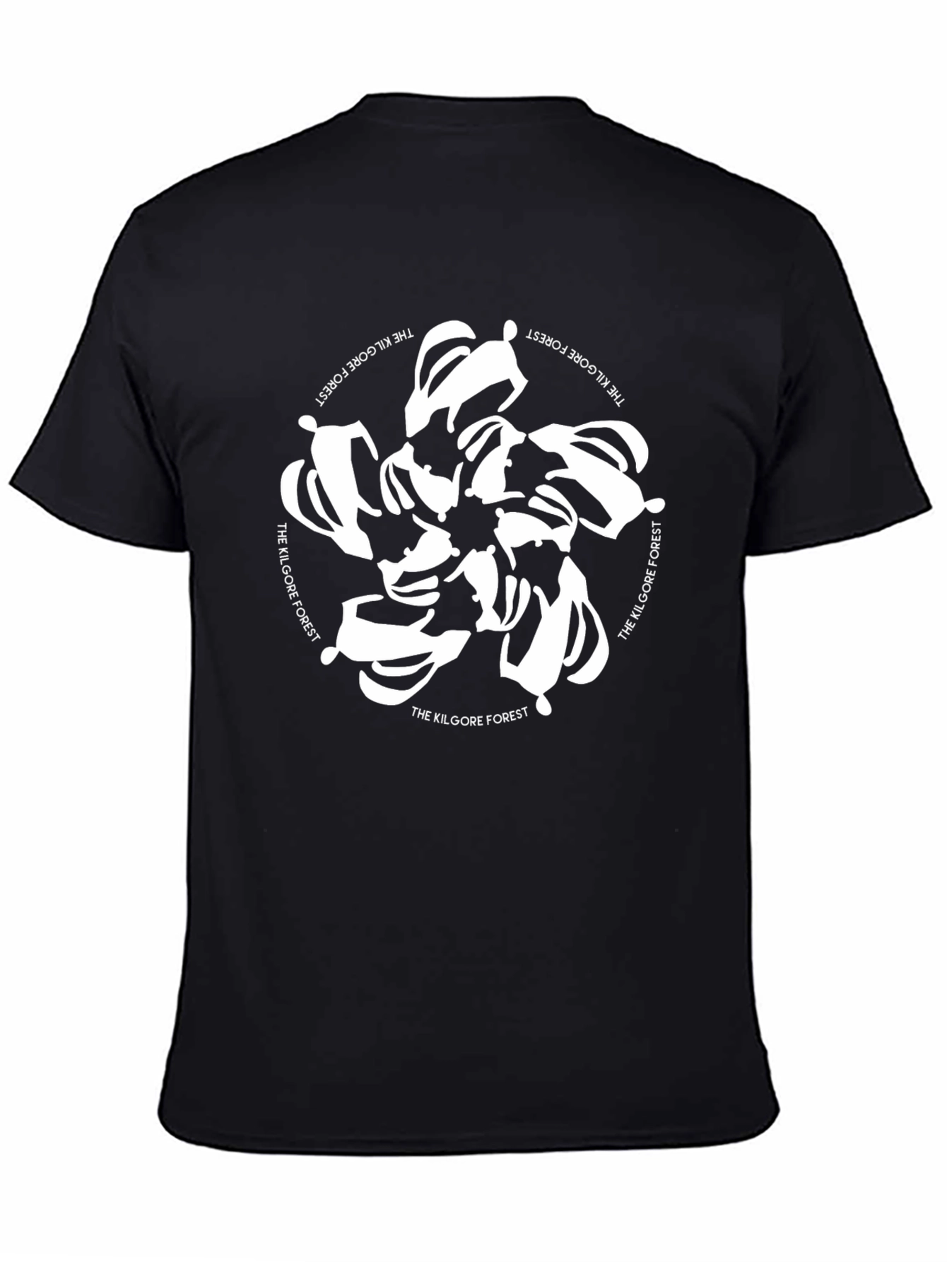 Kilgore Forest Tee - Black Graphic T-Shirt