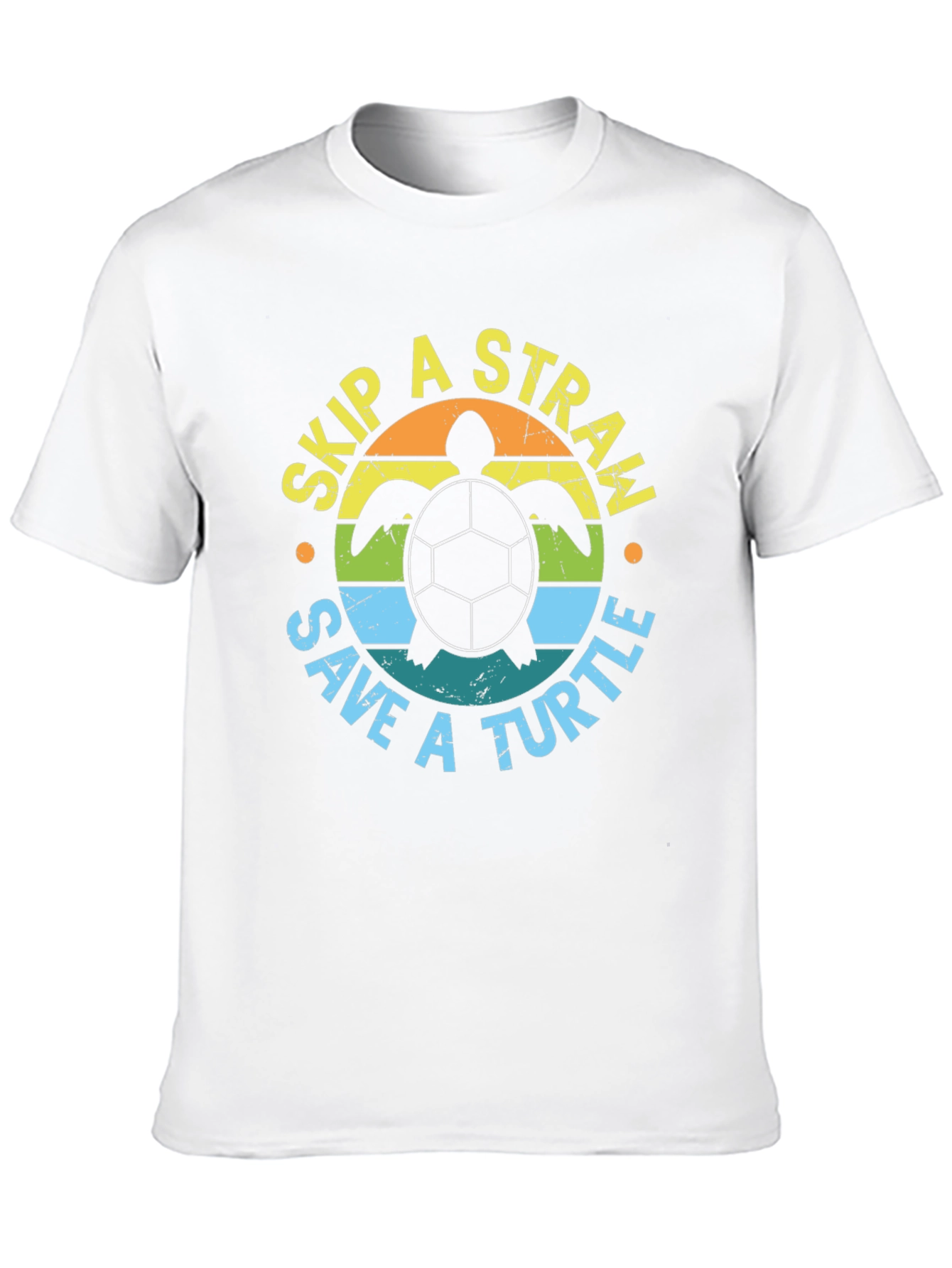Skip a Straw Save a Turtle Graphic Tee