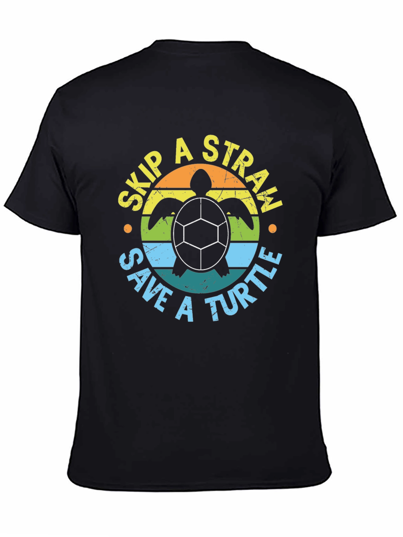 Skip a Straw Save a Turtle Graphic Tee