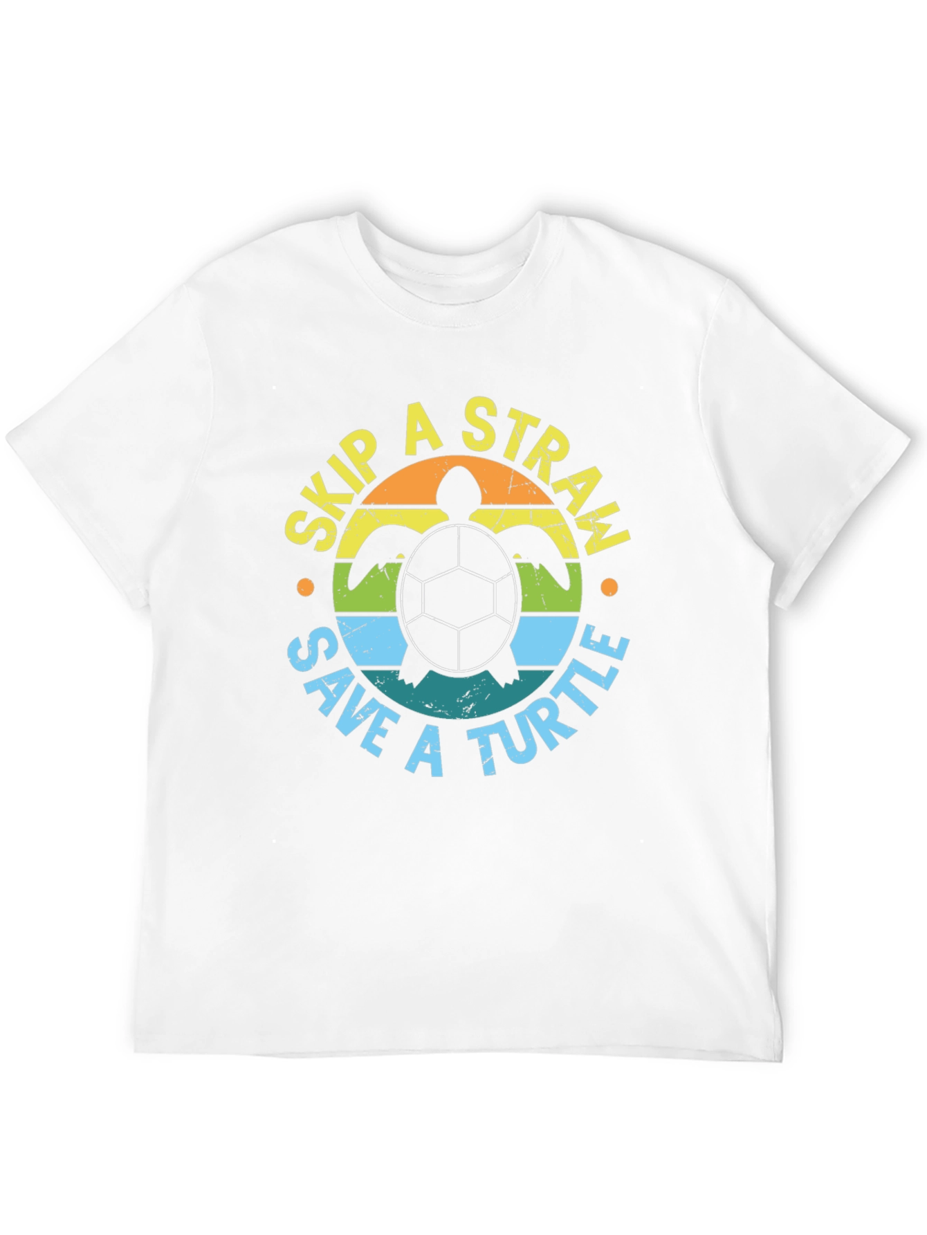 Skip a Straw Save a Turtle Graphic Tee