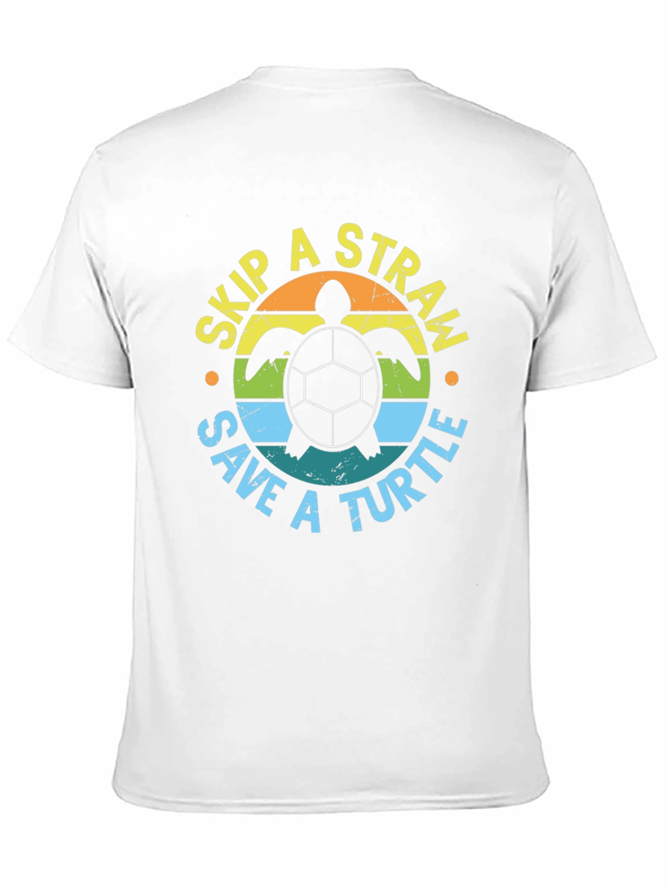 Skip a Straw Save a Turtle Graphic Tee