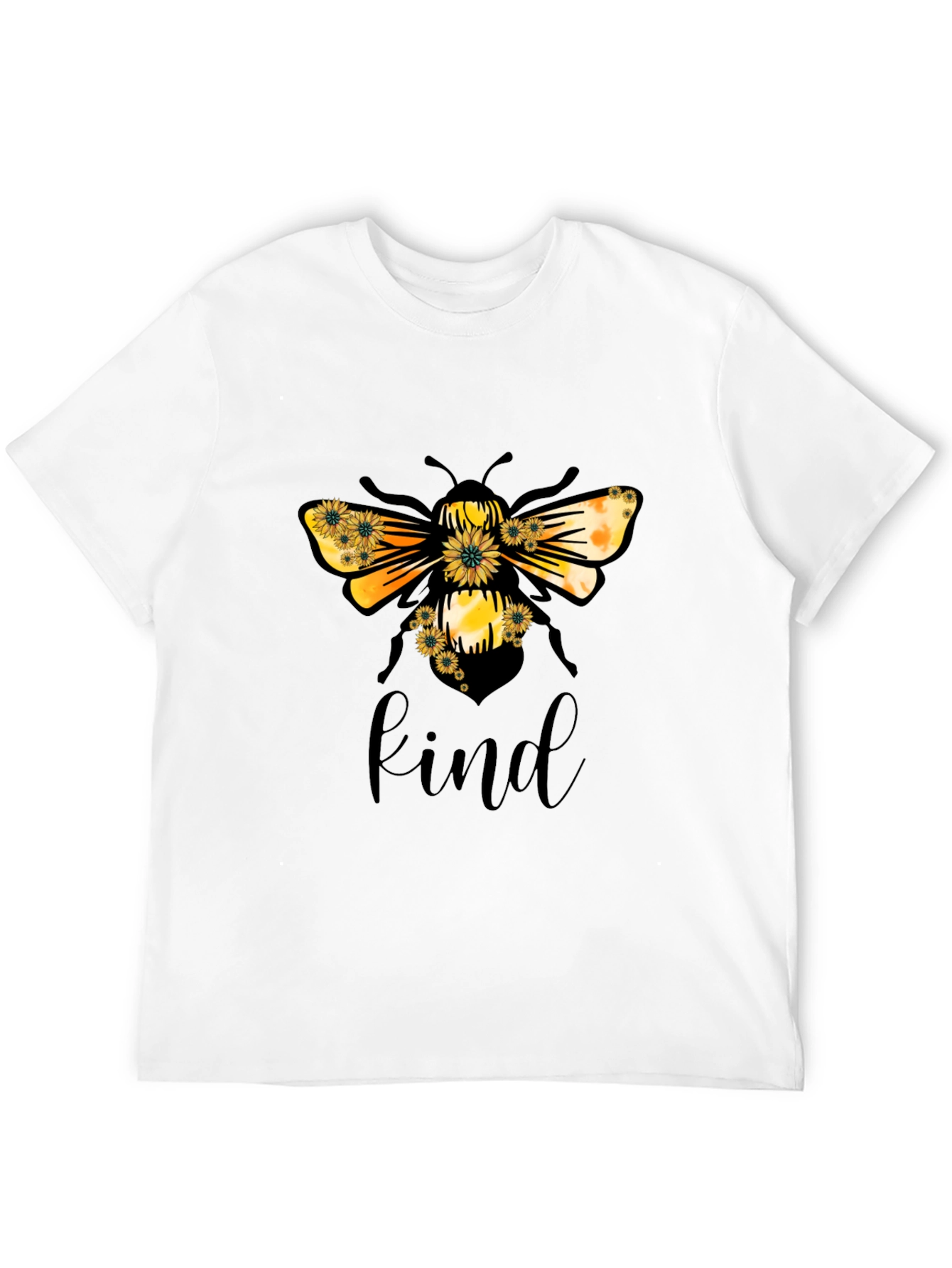Bee Kind T-Shirt - Black Graphic Tee