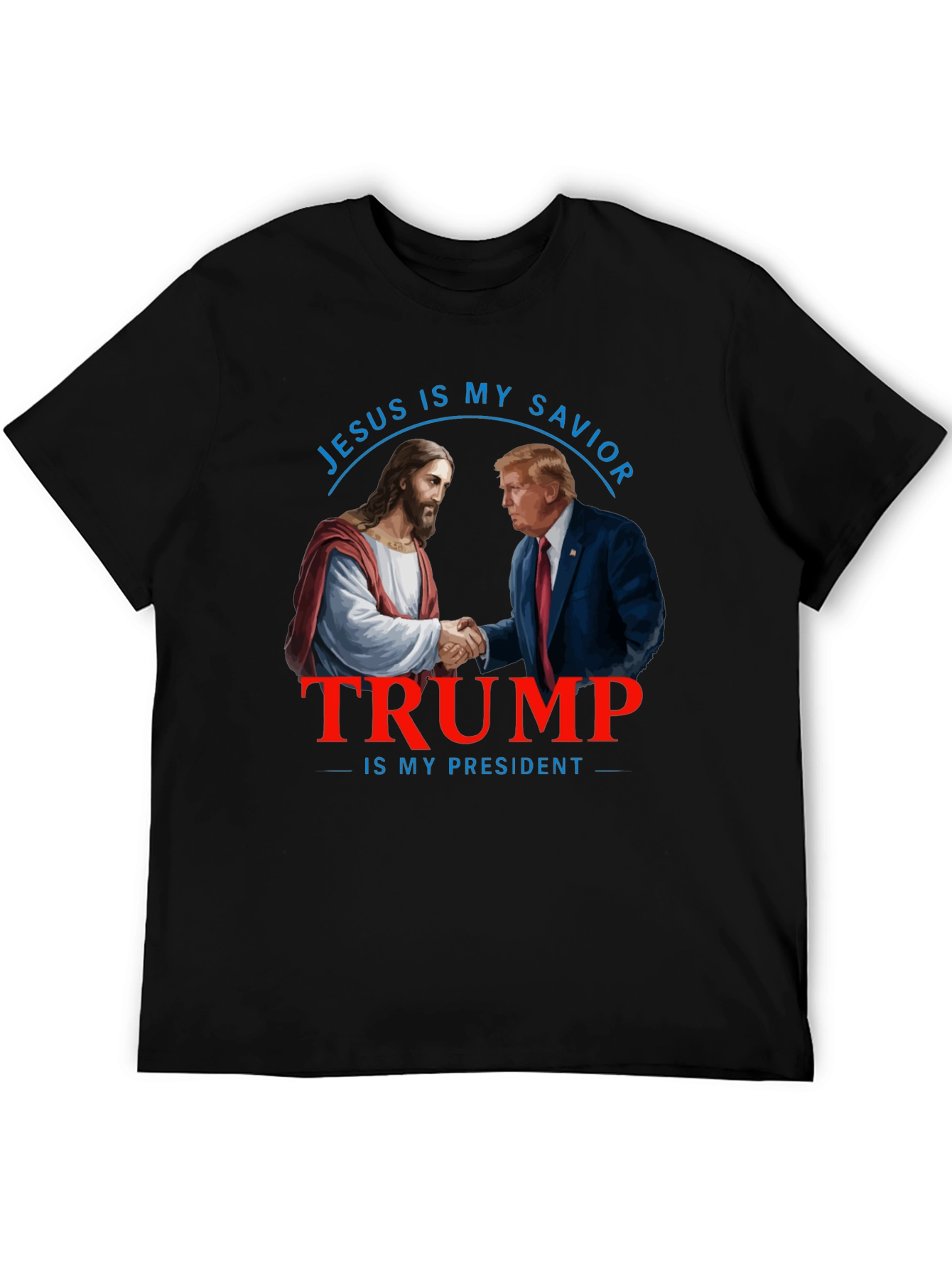 Jesus & Trump T-Shirt: Savior and President