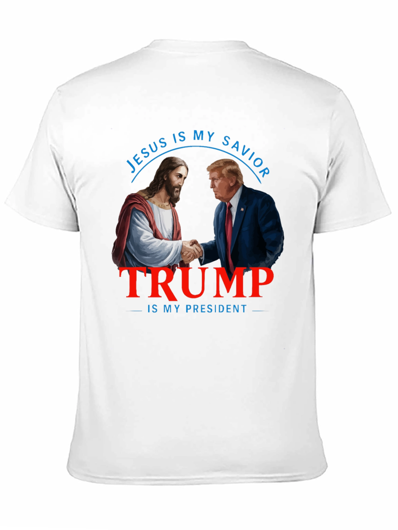 Jesus & Trump T-Shirt: Savior and President