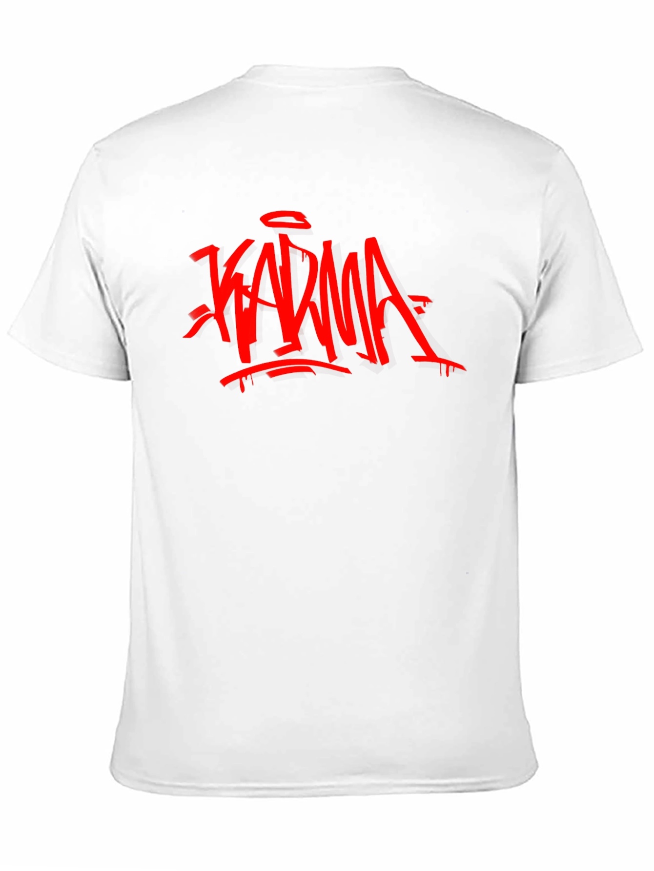 Karma Graffiti Black T-Shirt
