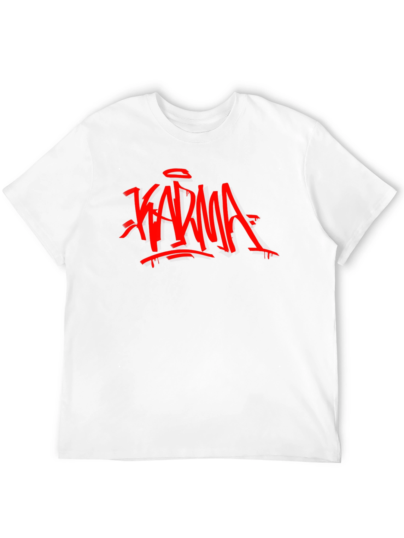 Karma Graffiti Black T-Shirt