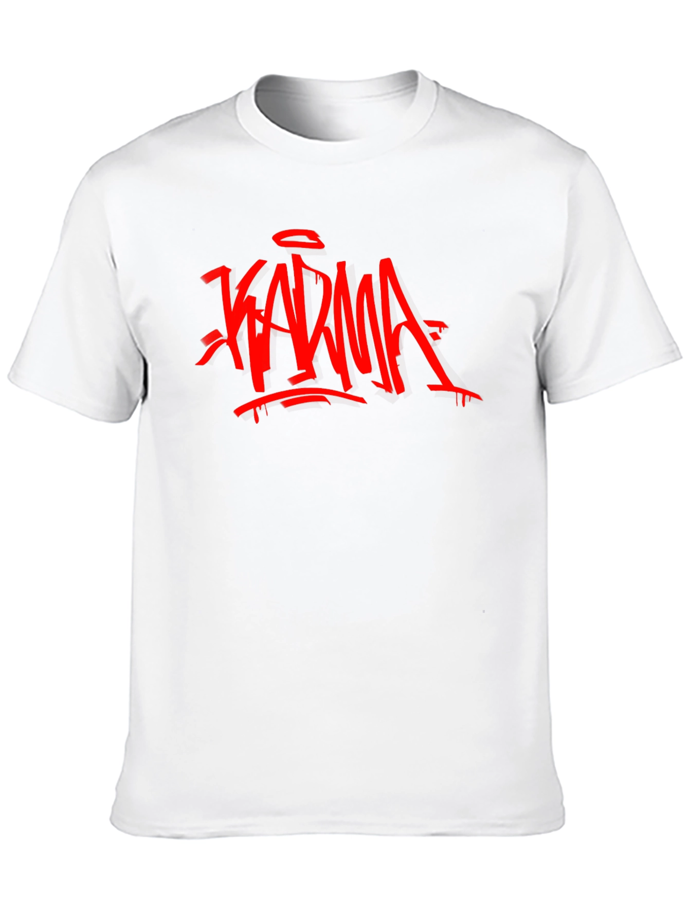 Karma Graffiti Black T-Shirt