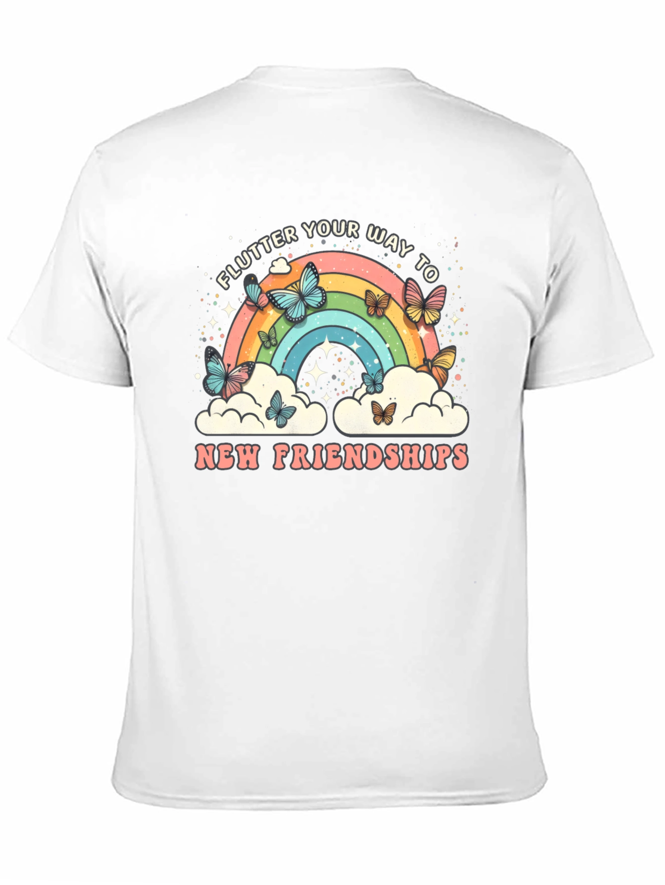 Flutter Rainbow Friendship T-Shirt