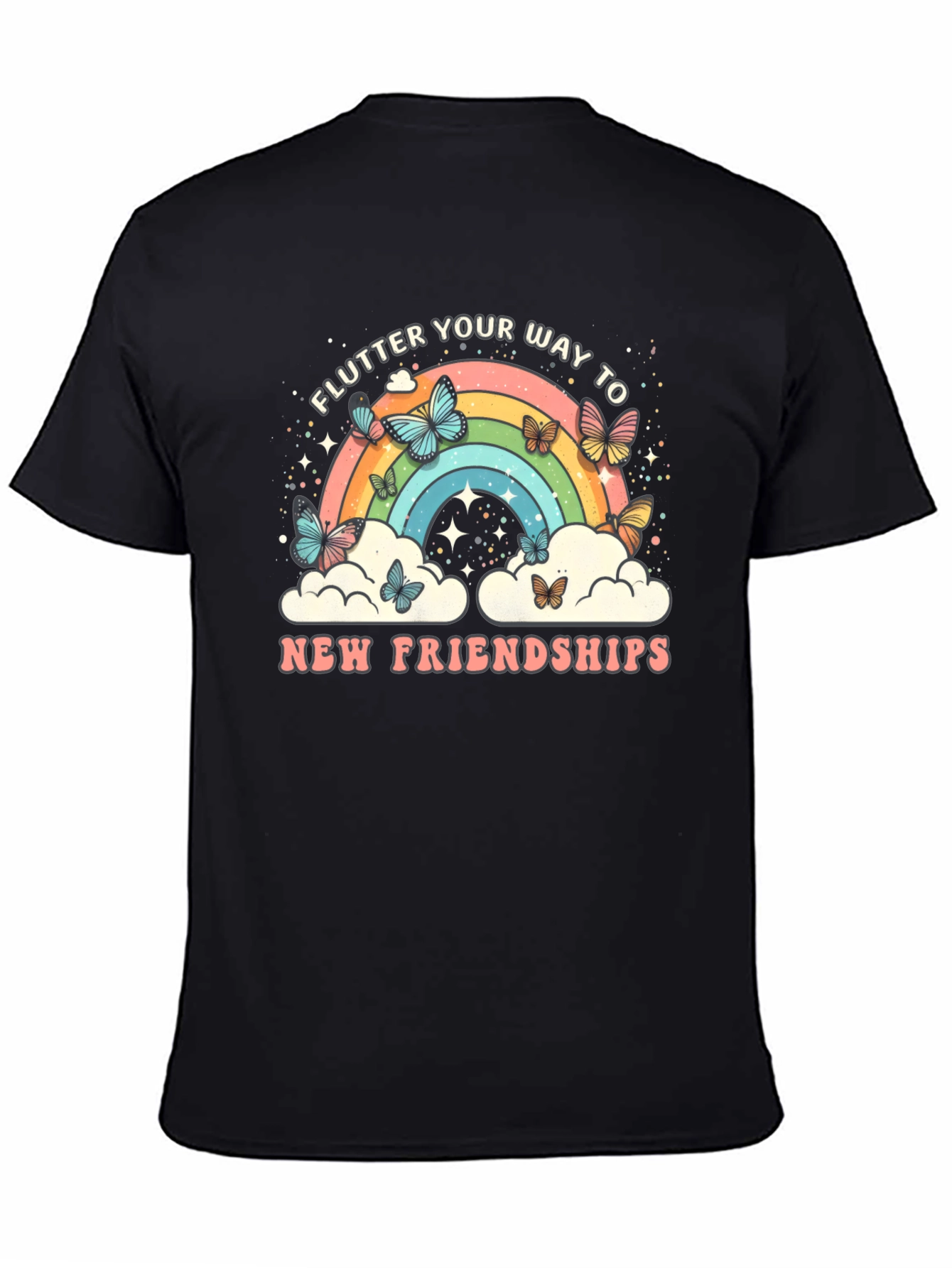 Flutter Rainbow Friendship T-Shirt