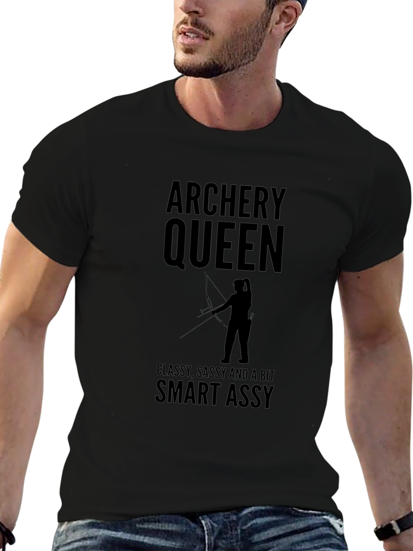 Archery Queen T-Shirt - Classy Sassy & Smart