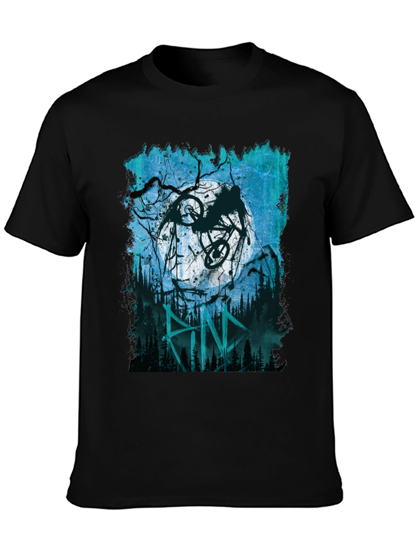 Biking Moonlight Tee