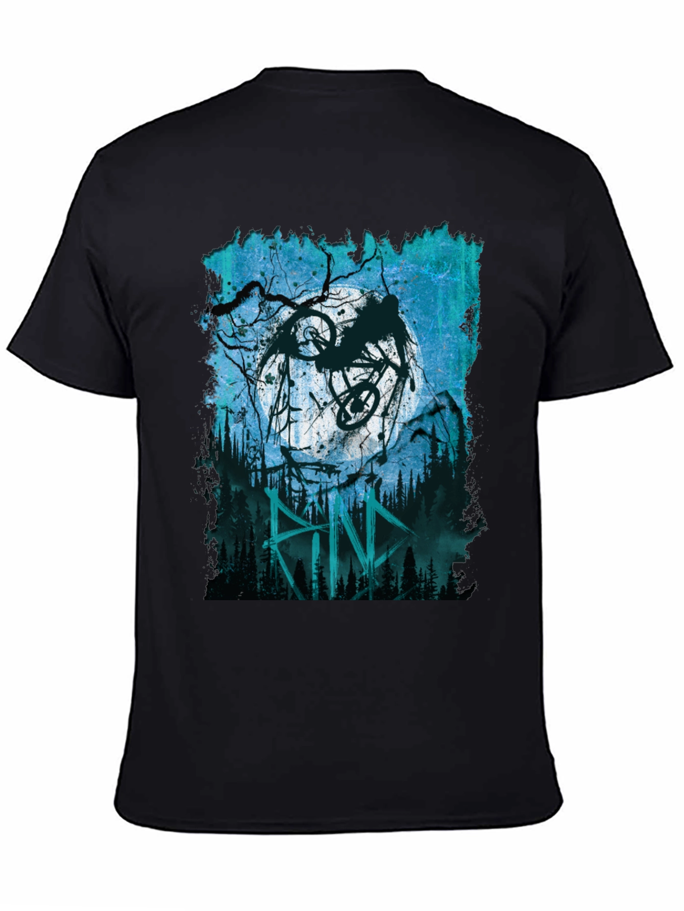 Biking Moonlight Tee