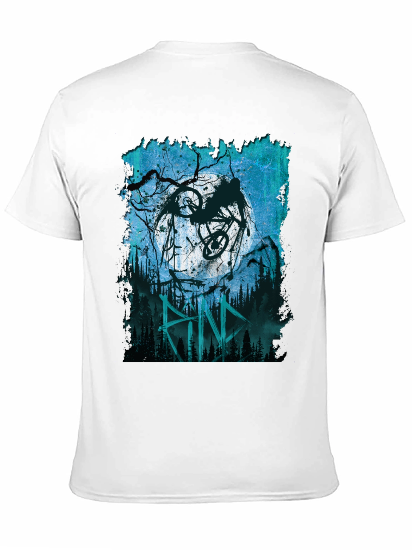 Biking Moonlight Tee