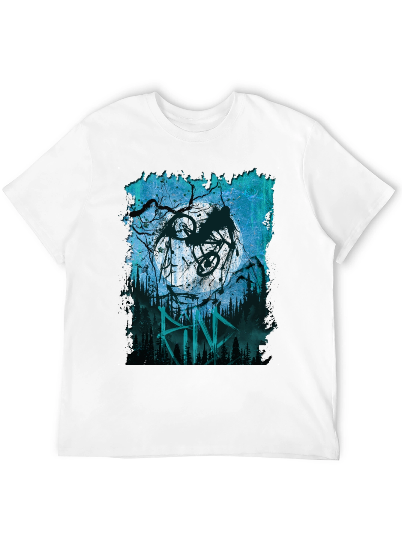 Biking Moonlight Tee