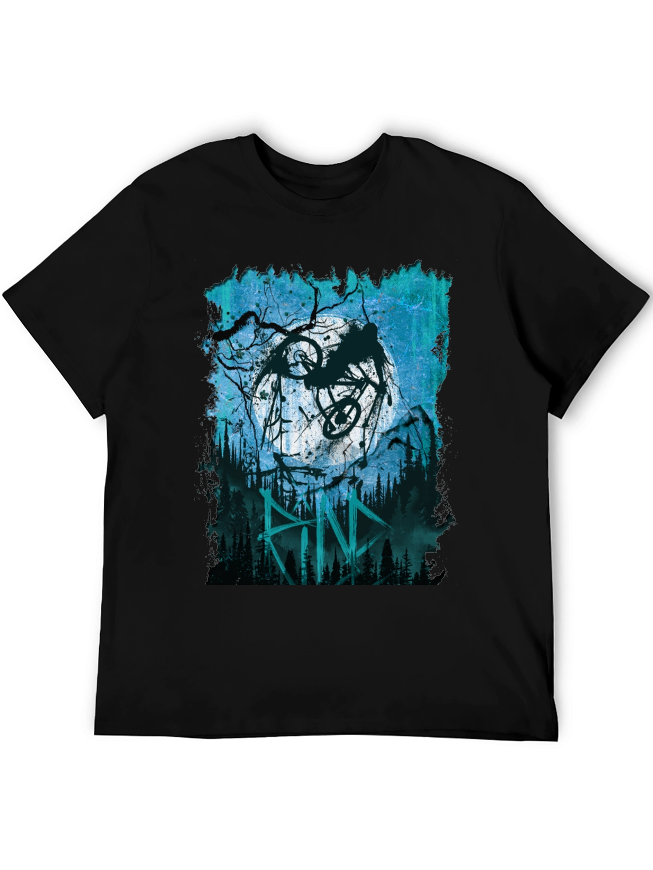 Biking Moonlight Tee