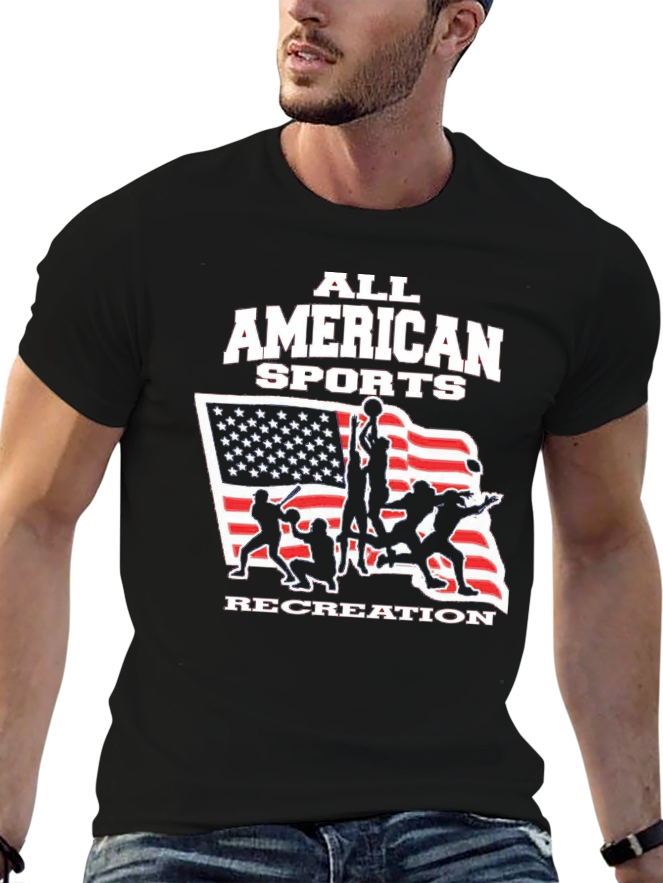 All American Sports Recreation T-Shirt
