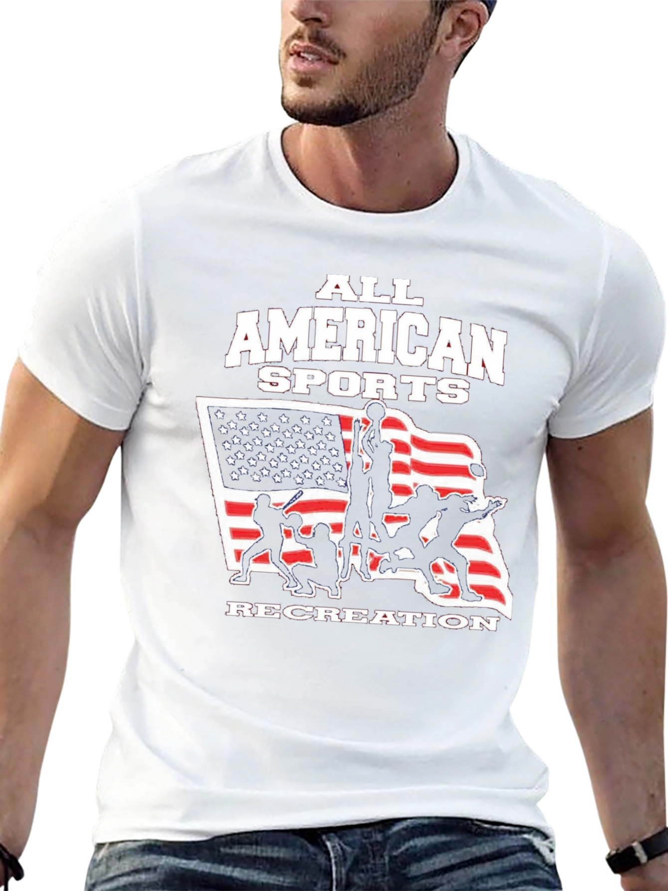 All American Sports Recreation T-Shirt