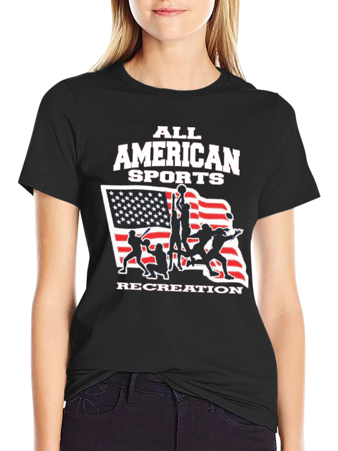 All American Sports Recreation T-Shirt