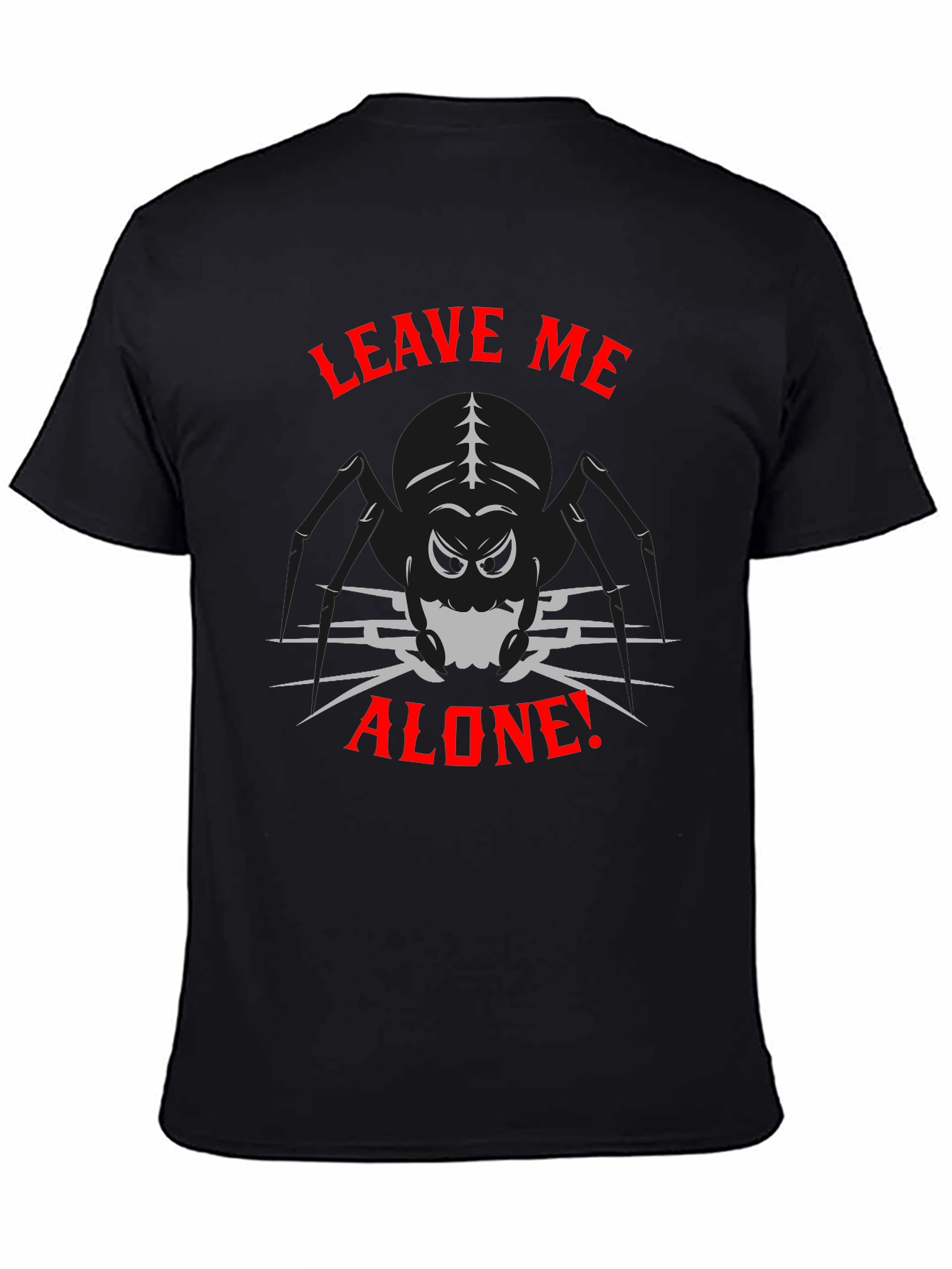 Leave Me Alone Spider Graphic T-Shirt
